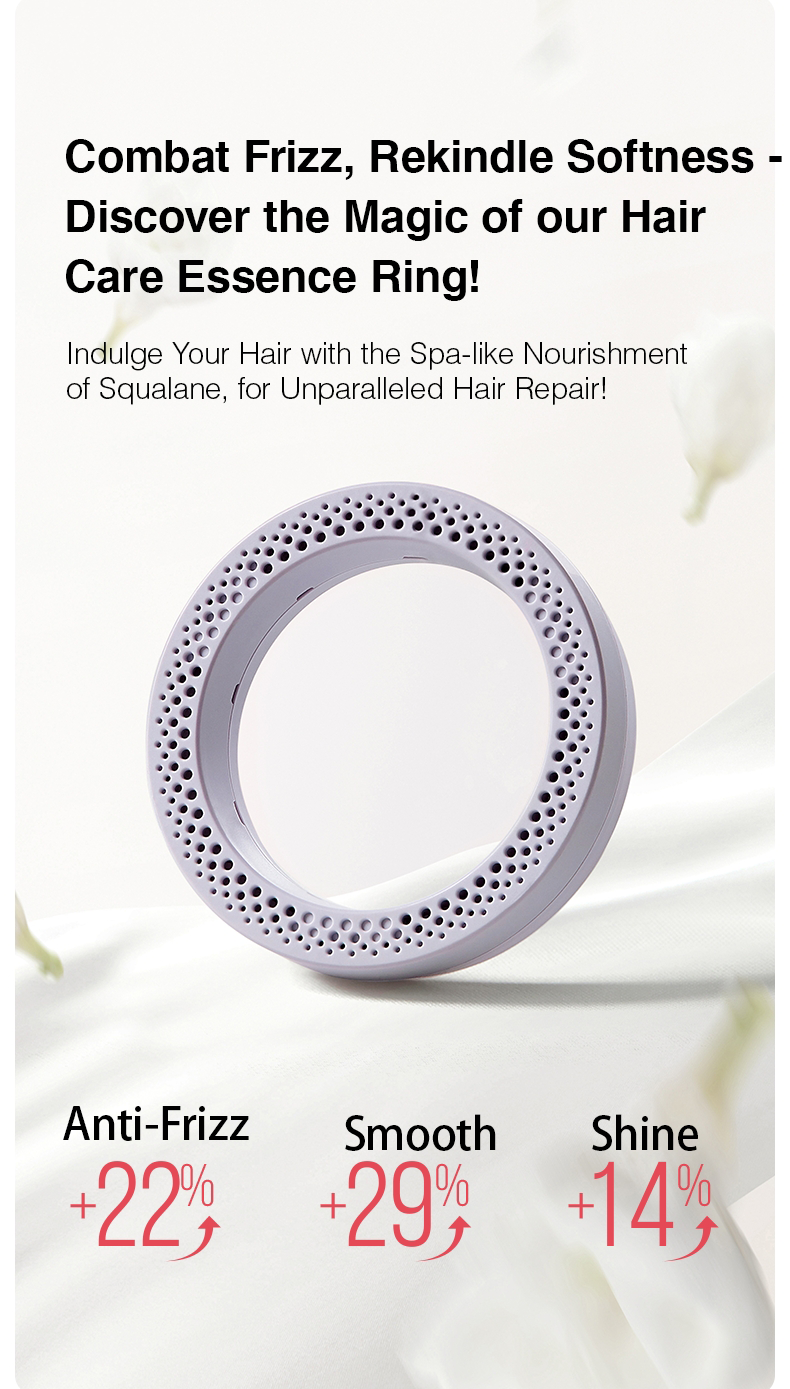 Coshare HD10E Pearl White-föhn-Haardroger met ionische technologie - 3 warmtestanden