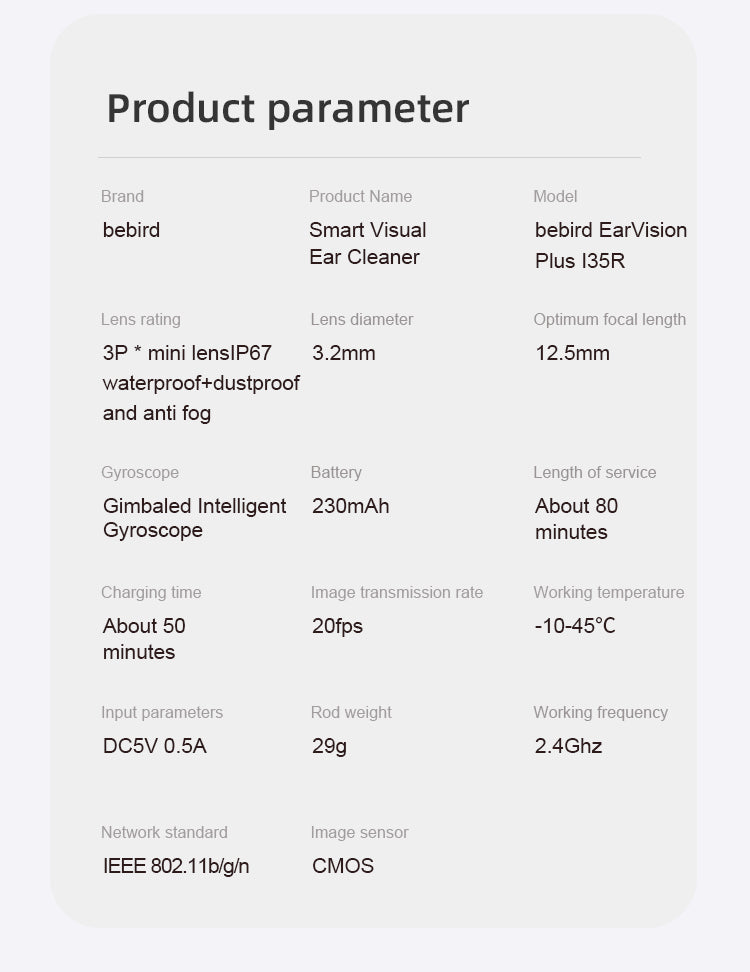 Bebird EarSight Plus I35R
